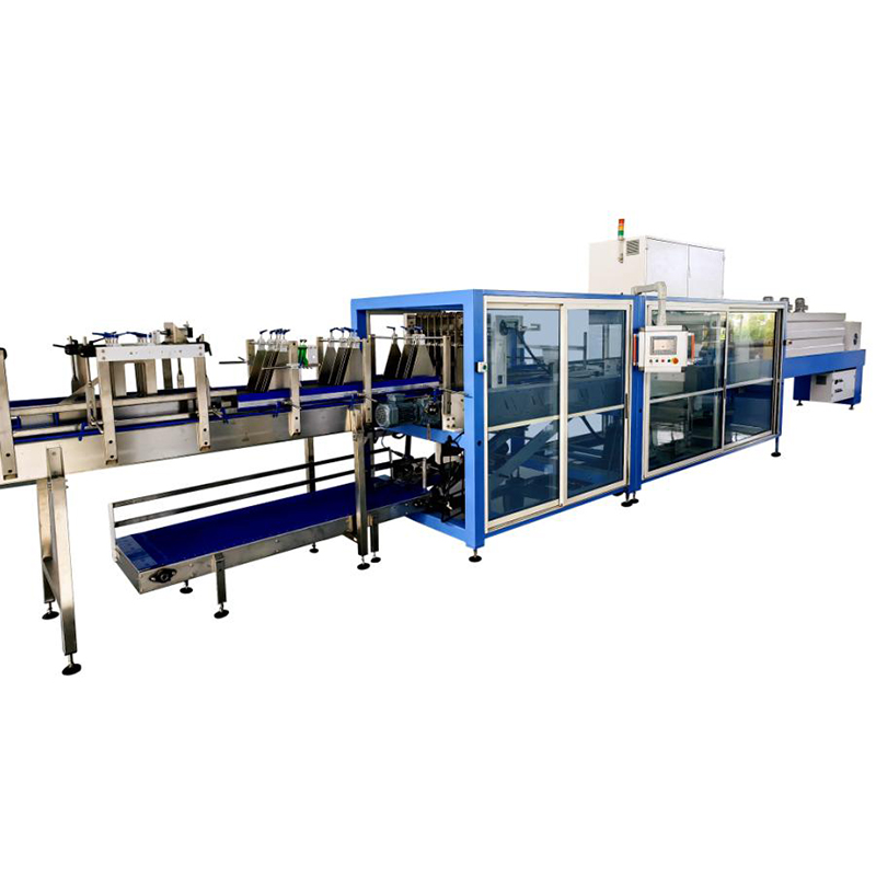 BS-25 Medium Speed Tray Shrink Wrapping Machine